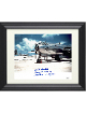 Dutch Van Kirk signed WWII 8x10 Photo Navigator Enola Gay & Hiroshima 6 Aug 1945 Custom Framing- JSA #EE62962