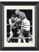 Earnie Shavers signed Boxing B&W 8x10 Photo w/ Peace Custom Framing- JSA Hologram (vs Ken Norton)