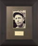 Ted Lyons signed 3x5 Cut signature with Chicago White Sox B&W 5x7 Photo Custom Matted & Framing- Beckett Review