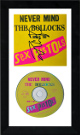 Sex Pistols Glen Matlock signed 1990 Never Mind The Bollocks Booklet 6.5x12 Custom Framing w/ CD & Case