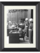 Jim Sharp signed WWII Nuremberg Trials 8x10 Photo Custom Framing- PSA- Sgt of the Guard/Big Red One