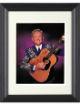 Mel Tillis signed 8x10 Color Photo Custom Framing COA (Country Music Legend)
