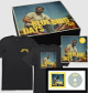 Jordan Davis signed 2023 Bluebird Days 4x4 Photo Art Card CD Box Set w/ Custom Framing- COA- Seager Black T-Shirt Edition