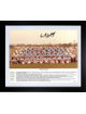 Earl Campbell signed 1980 Houston Oilers NFL Team 11x14 Photo Custom Framing- JSA Witnessed #WB118917(Exclusive Oilers Image)