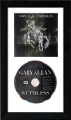 Gary Allan signed 2021 Ruthless EMI Records Album Cover Booklet w/ CD 6.5x12 Custom Framing- COA