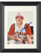 Pete Rose signed Cincinnati Reds MLB Licensed 8x10 Photo Custom Framing- Tuff Stuff LOA (HIT KING/4256)
