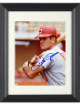 Pete Rose signed Cincinnati Reds MLB Licensed 8x10 Photo Custom Framing- Tuff Stuff LOA (HIT KING/4256)