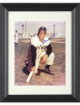 Willie Mays signed New York Giants Vintage MLB Licensed 8x10 Photo Custom Framing- The Score Board COA