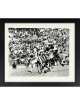 Chris Hanburger signed Washington B&W 8x10 Photo #55 Custom Framing- COA (HOF/9X Pro Bowl)