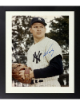 Bob Turley signed New York Yankees MLB 8x10 Photo Custom Framing imperfect- COA (1958 CY/WS MVP)