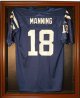 Football Jersey Deluxe Full Size Display Case Wood