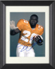 Travis Henry signed Tennessee Volunteers 8x10 Photo Custom Framing #20 98 Champs (hand up)