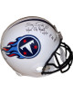 Kevin Dyson signed Tennessee Titans White TB FS Rep Helmet- JSA Witnessed- Music City Miracle 1/8/00, 1999 AFC Champs & SBXXXIV