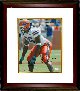 Channing Crowder signed Florida Gators 8x10 Photo Custom Framing - Famous Ink Hologram