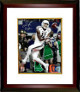 Josh Reynolds signed Texas A&M Aggies 8x10 Photo Custom Framing w/ Gig 'Em- Tri-Star Hologram (white jersey)