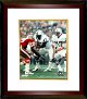 Dwight Stephenson signed Miami Dolphins 8x10 Photo Custom Framing w/ HOF 98