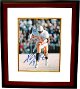 Alvin Harper signed Tennessee Volunteers 8x10 Photo Custom Framing #81- Harper/GTSM Hologram