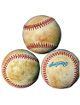 Frankie Avalon, Fabian & Bobby Rydell triple signed ROAL Rawlings Official American League Baseball toned- JSA Hologram #EE41765