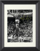 Shawn Kemp signed Seattle SuperSonics NBA B&W 8X10 Photo Custom Framing- JSA (1990 All-Star Game Gatorade Slam Dunk Contest)