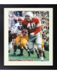 Howard "Hopalong" Cassady unsigned Ohio State Buckeyes 8x10 Photo Custom Framing (Heisman-Red Jersey)