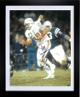 Jim Kiick signed Miami Dolphins 16x20 Photo Custom Framing w/ dual 1972 Perfect Season & 17-0- COA