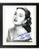 Ann Blyth signed Vintage Hollywood B&W 8x10 Photo Custom Framing with Best Wishes- JSA Hologram #DD32893