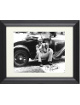 Ryan O'Neal signed 1973 Paper Moon Vintage Sepia 8x10 Photo Custom Framing w/ Paper Moon insc- JSA Hologram #DD39244