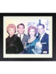 Marjorie Lord signed Vintage Color 8X10 Photo Custom Framing My Best- JSA Hologram #DD90953 (w/ Danny Thomas/Lucille Ball/Desi Arnaz)