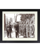 Philip P. Perugini signed WWII Band of Brothers 101st ABD Easy Co 506th PIR 8x10 Photo Custom Framing- JSA