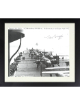 Tom Griffin signed 1942 Doolittle Raiders WWII B25's on USS Hornet (Jimmy Doolittle) 8x10 Photo Custom Framing- JSA #DD64466