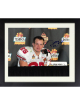 Donnie Nickey signed Ohio State Buckeyes 2002 Fiesta Bowl National Champs 8x10 Photo #25 Custom Framing- COA