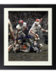 Vince Costello signed Cleveland Browns Vintage 8x10 Photo Custom Framing- COA
