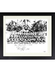 Major Harry Johnson signed 1943 Pappy Boyington's Black Sheep 8x10 Photo Custom Framing VMF 214 1943- JSA