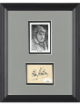 Sir Alan Cobham signed Vintage 3x2.4 Cut Avation Pioneer WWI Royal Flying Corps w/ Photo 8x10 Custom Framing- JSA Hologram #EE63147
