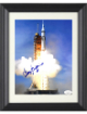 Gerald (Gerry) Griffin signed Apollo/Soyuz Test Project/Saturn IB Color 8x10 Photo Custom Framing- JSA #EE63170