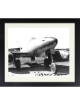 Jorg Czypionka signed WWII German ME-262 Luftwaffe Pilot 8x10 Photo Custom Framing 10./NJG-11- JSA