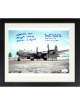 Dutch Van Kirk & Russell E Gackenbach signed WWII 8x10 Photo Navigators Enola Gay Hiroshima & V-82 6 Aug 1945 Custom Framing-JSA