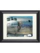 Russell Gackenbach signed WWII Hiroshima & Nagasaki 5x7 Photo Custom Framing- JSA- Navigator Crew B-10/509th Composite Group