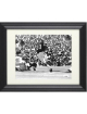Billy Sims signed Oklahoma Sooners B&W 8x10 Photo #20 78 Heisman Custom Framing- JSA Authentic