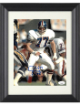 Karl Mecklenburg signed Denver Broncos 8X10 Photo Phil 4:8 Custom Framing- JSA Authentic