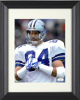 Jay Novacek signed Dallas Cowboys 8x10 Photo Custom Framing #84- JSA (close up)