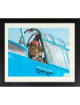 Charles E. McGee signed 8x10 Photo Custom Framing- JSA- 302 FS-1944 (Tuskegee Airman/Red Tails/WWII/Korea/Vietnam)