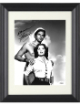 Rhonda Fleming signed Jivaro Vintage B&W 8x10 Photo Custom Framing- JSA #II11041 (w/ Fernando Lamas)
