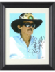 Richard Petty signed NASCAR 8X10 Photo Custom Framing- JSA #II11051