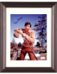 Fess Parker signed Vintage Color 8x10 Photo Custom Framing- JSA #II11064 (Daniel Boone/Davy Crockett)