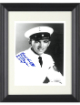 Edward Wentzlaff signed WWII 5X7 Photo Custom Framing- JSA #II11545- Survivor USS Arizona/Dec 7, 1941/Pearl Harbor