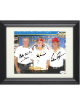 The Alabama Gang- Bobby Allison/Donnie Allison/Red Farmer signed NASCAR 8x10 Photo Custom Framing- JSA #II11548