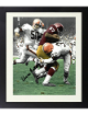 Vince Costello signed Cleveland Browns Vintage 8x10 Photo Custom Framing- COA