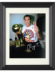 Rudy Tomjanovich signed Houston Rockets Coaching 8x10 Photo Custom Framing (1995 NBA Finals/2X Champs w/ Trophy)