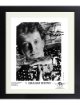 T. Graham Brown signed B&W 8x10 Photo Custom Framing- COA (Country Music Promo)